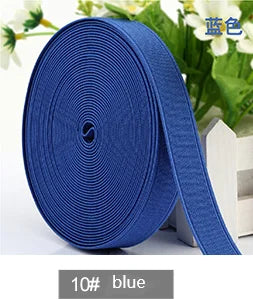 15/20/25mm Elastisches Band Hoch-elastisches Gummiband Elastische Schnur DIY Spitzenkanten Näherei Taille Gürtel Bekleidungszubehör