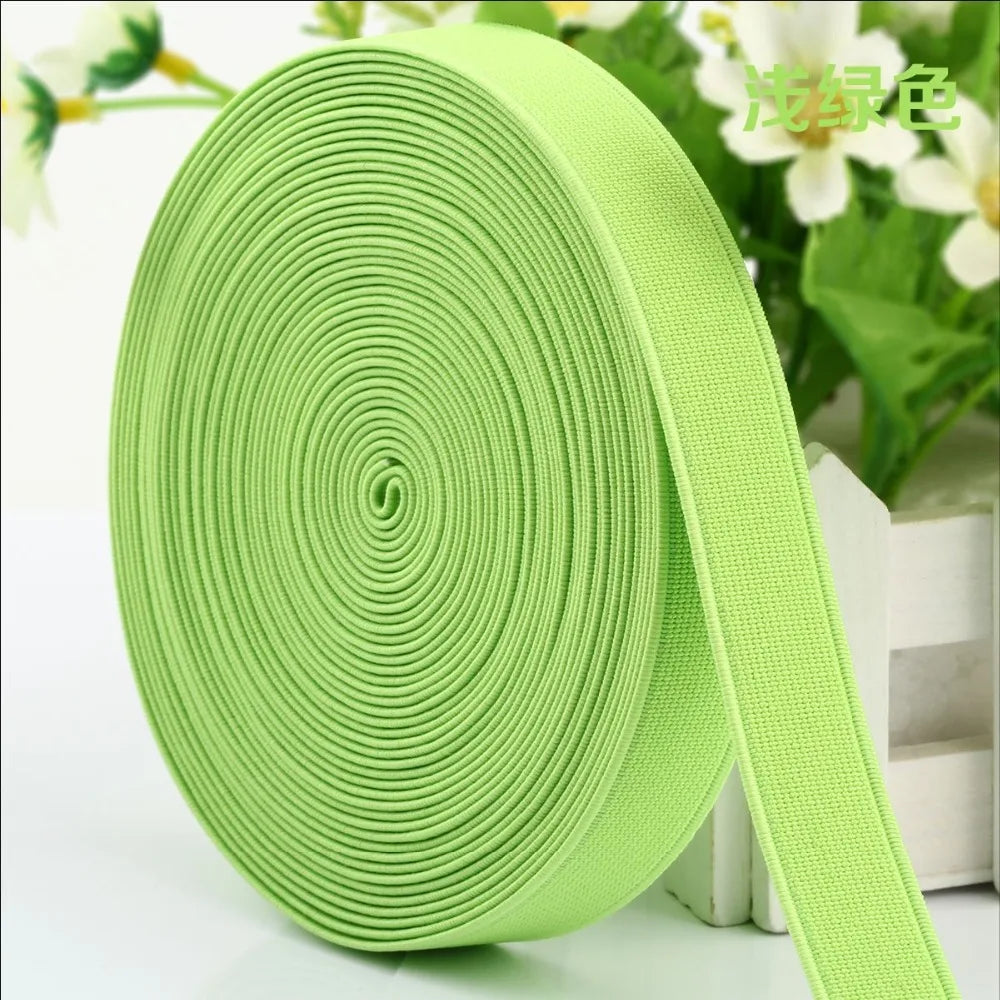 15/20/25mm Elastisches Band Hoch-elastisches Gummiband Elastische Schnur DIY Spitzenkanten Näherei Taille Gürtel Bekleidungszubehör