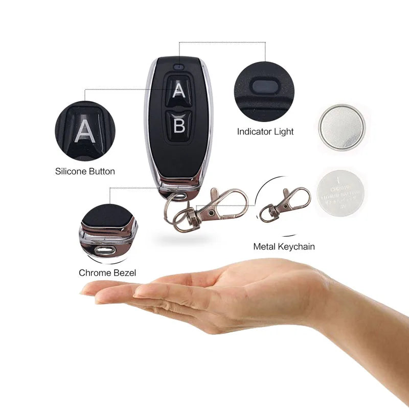 Wireless Wall Switch and Receiver - Gang Options