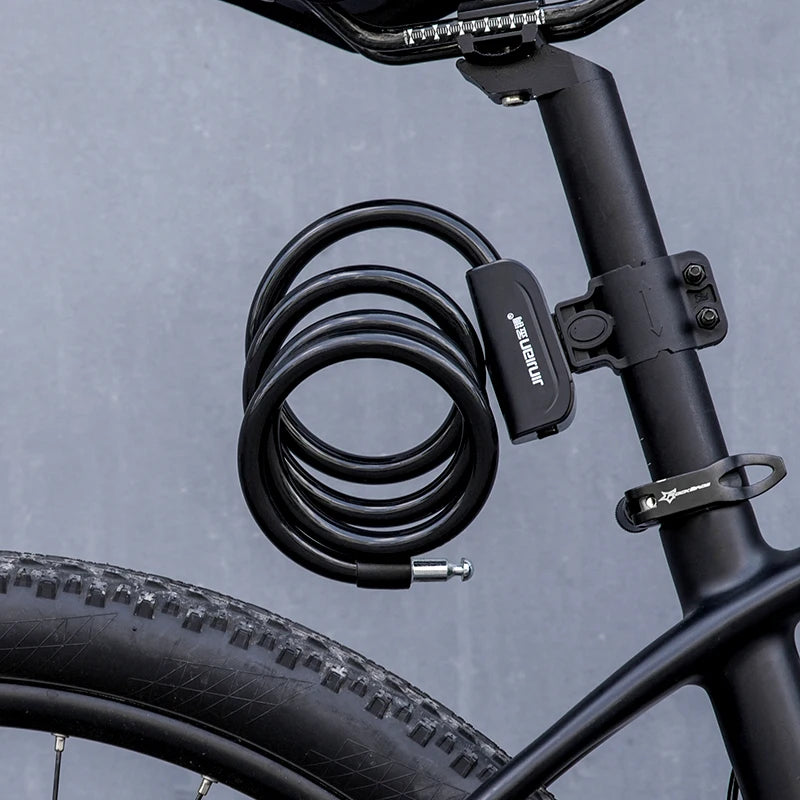 Steel Cable Bike Lock with Keyless Quick Lock