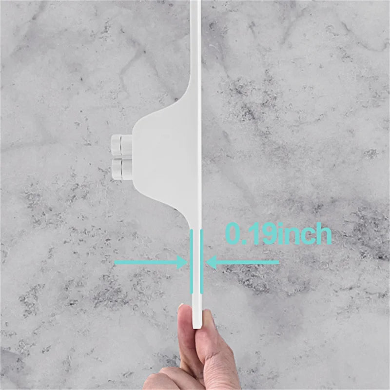 Ultra-Slim Toilet Bidet Attachment with Adjustable Water Pressure
