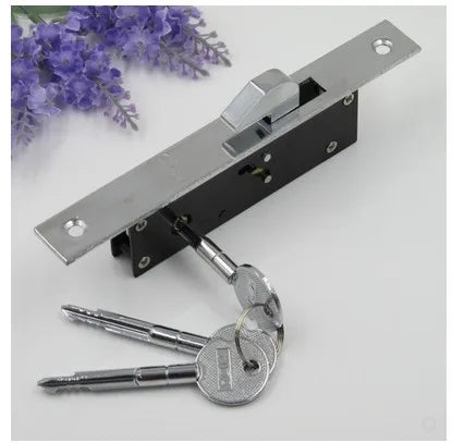 Keyed Hook Lock for Sliding Doors