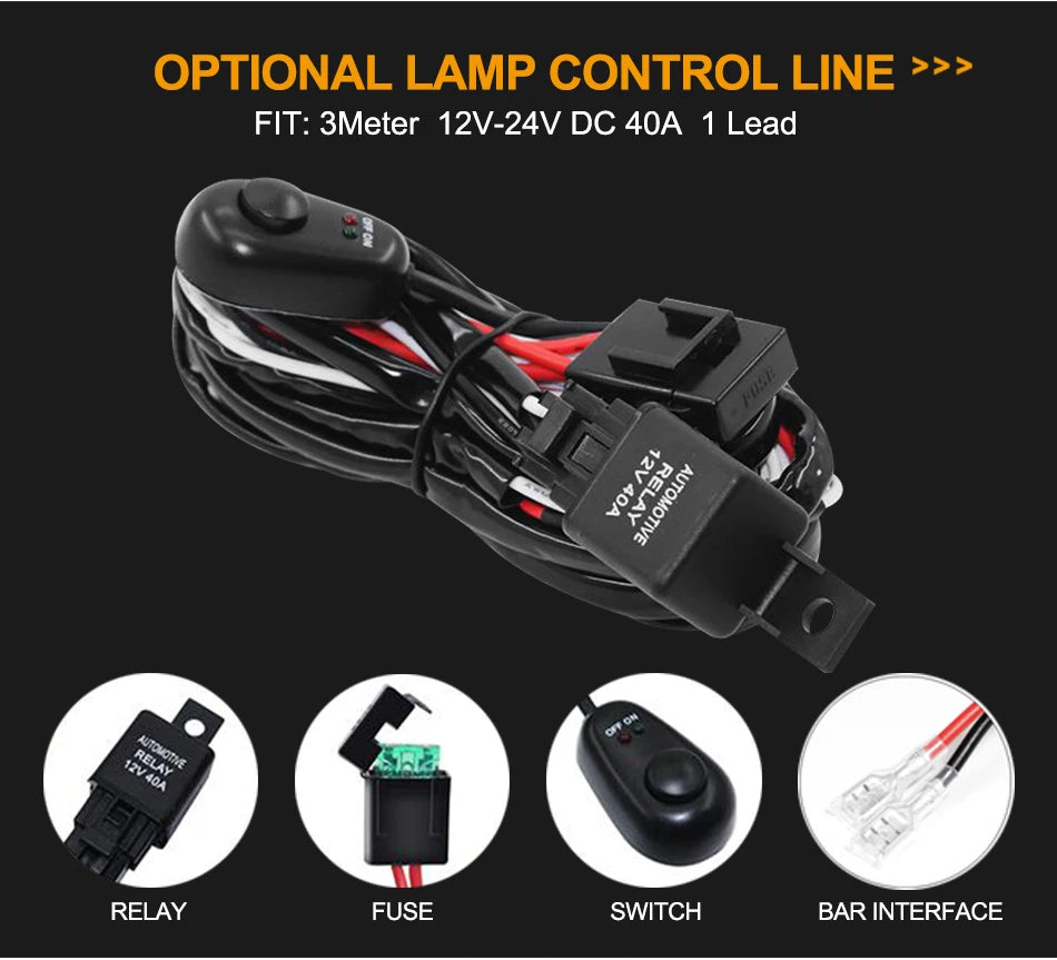 Tripcraft LED Panel LED Bar 4-28 Inch LED Light Bar LED Pod Lights Combo Beam for Car Tractor Boat OffRoad 4x4 LED Light Bar