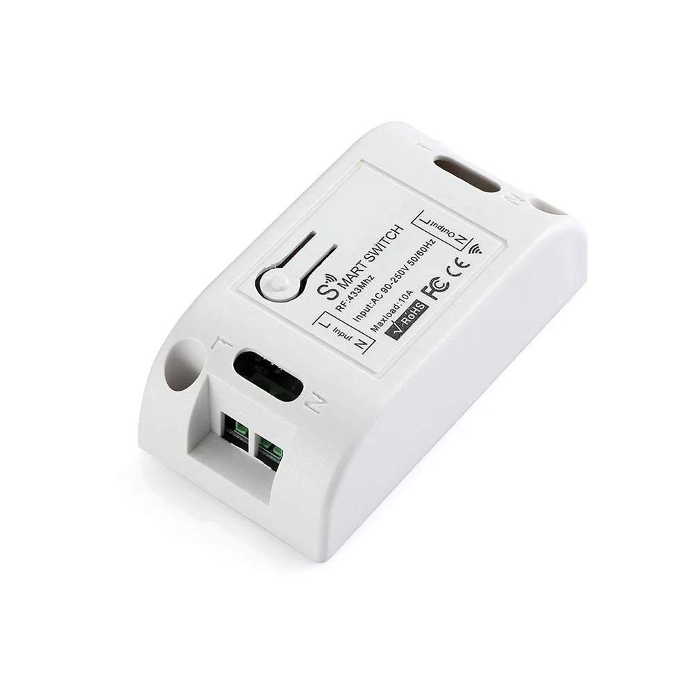 433MHz Wireless Relay and Wall Switch - Options