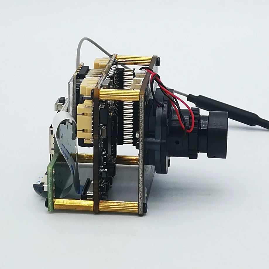 IMX415 4K WIFI IP Camera 8MP Starlight IP Camera Module Mini Way Audio H.265 IR-Cut 4MM 6K Lens CCTV Video Surveillance Pin hole