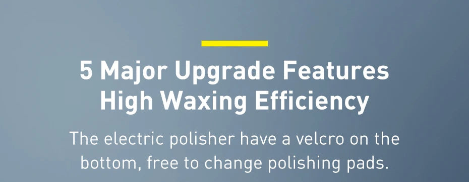 Baseus Car Polisher Machine Wireless Electric Polishing Wax Tool Adjustable Speed Cordless Auto Polish Waxing Machine 