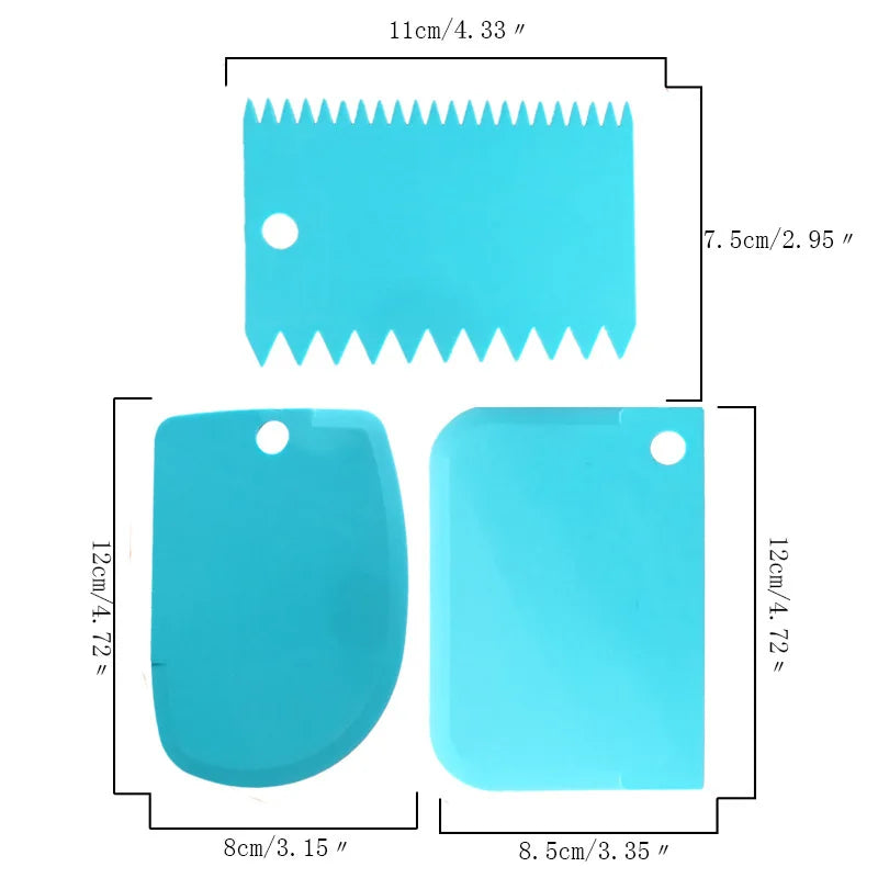 Cake Decorating Turntable Kit and Spatula Options