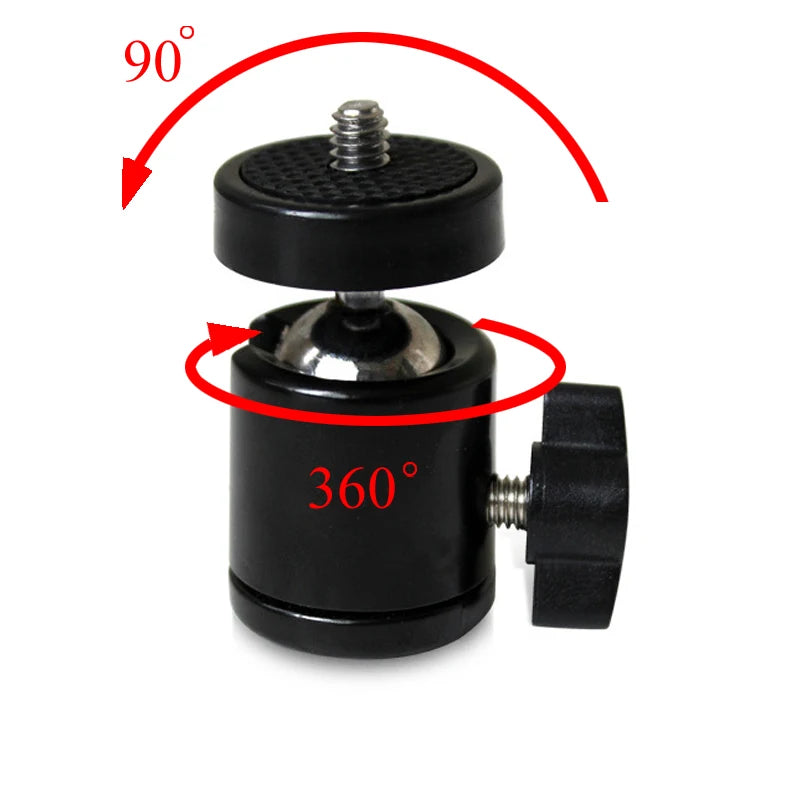 Mini Aluminium Ball Head with 1/4 Inch Fitting