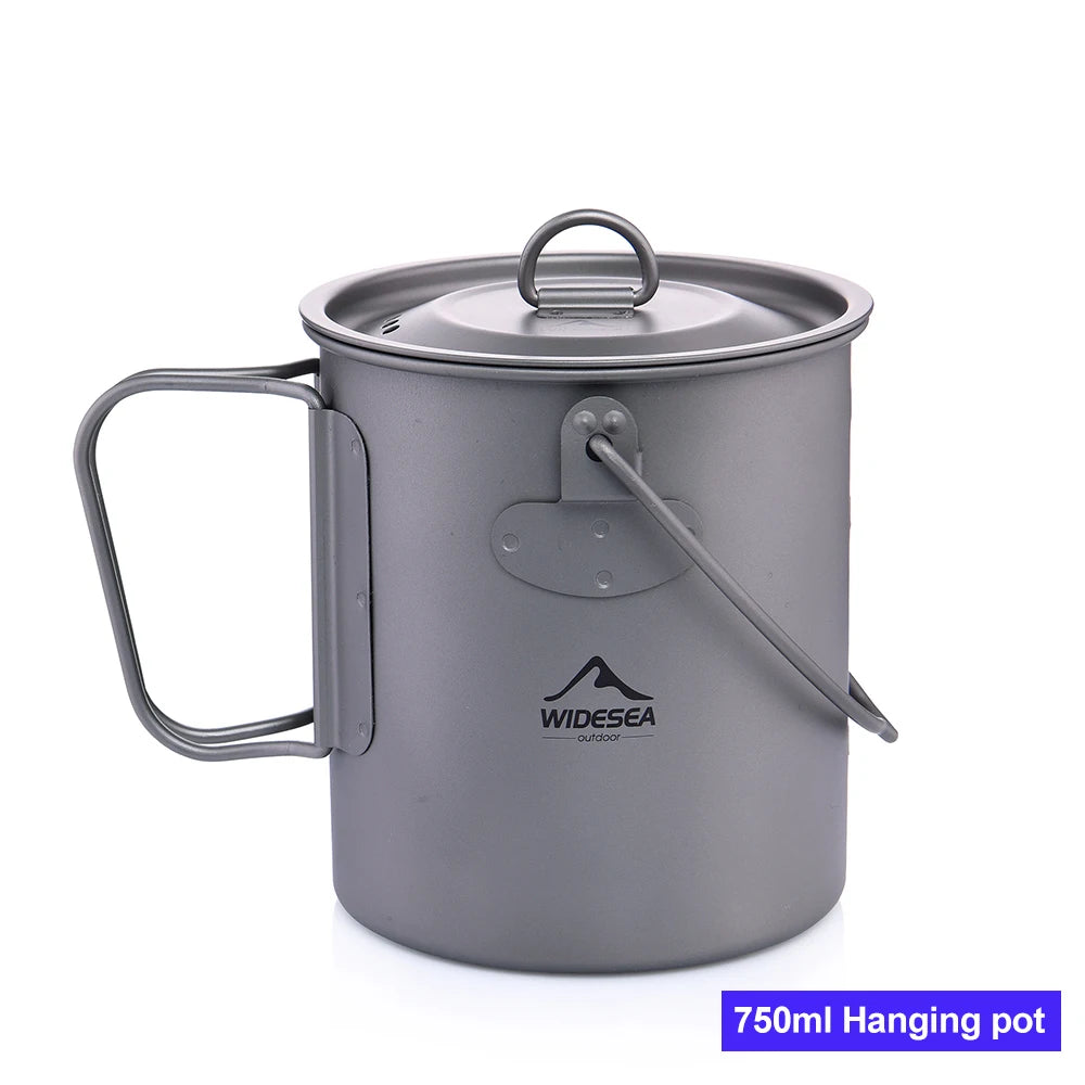 Camping Titanium Mug 0.6L