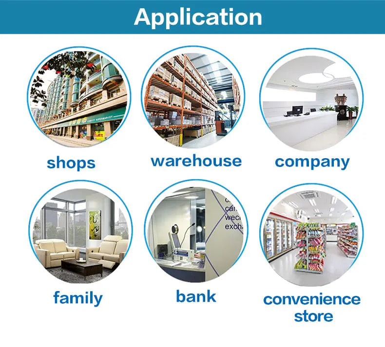 GauTone 433MHz Door Detector Wireless Home for Alarm System Alerts Window Sensor 