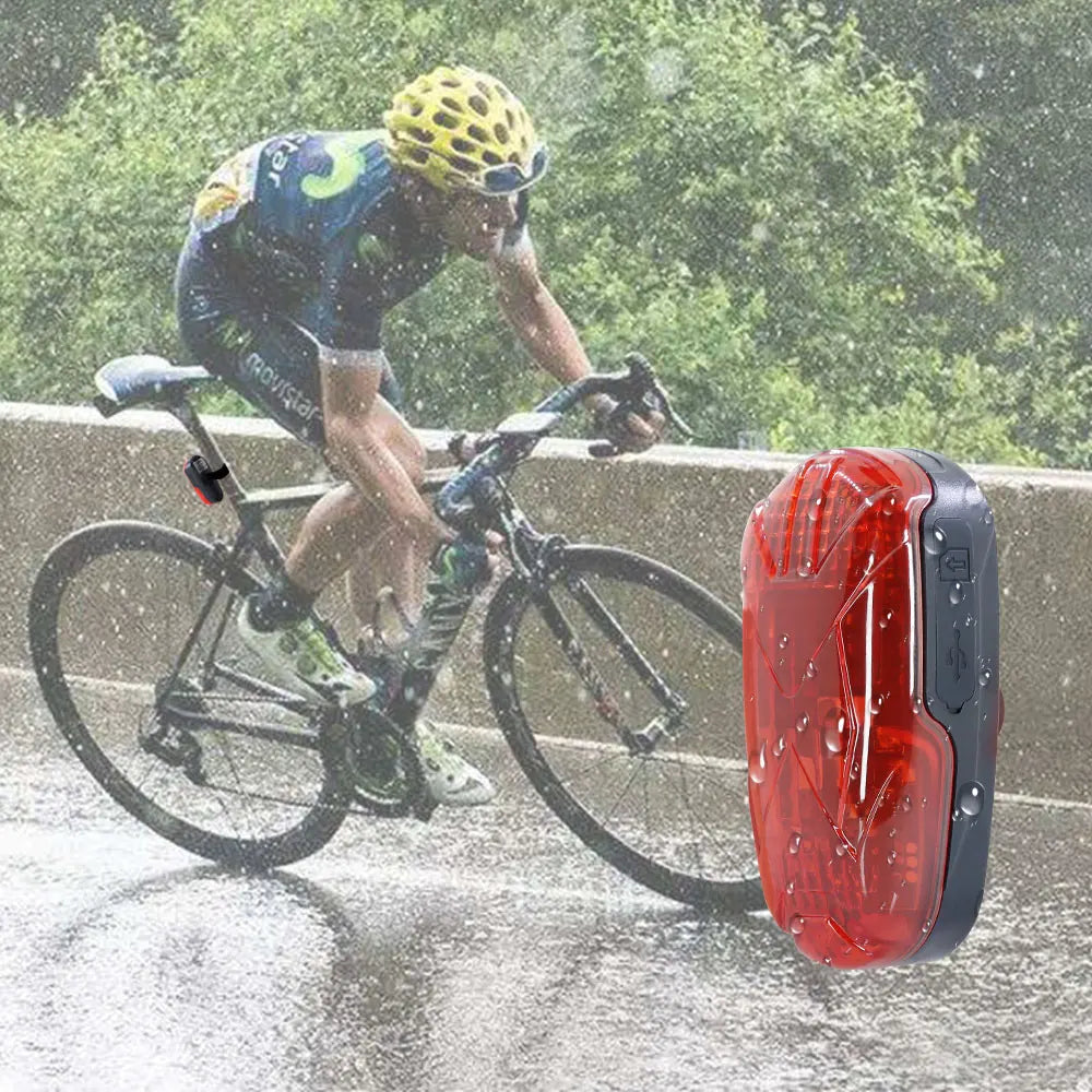 Bicycle GPS Tracker TK906 Bike Lamp GPS Tracker Long Standby Waterproof SOS Over-speed Alarm Bike Locator Lifetime Free Platform 
