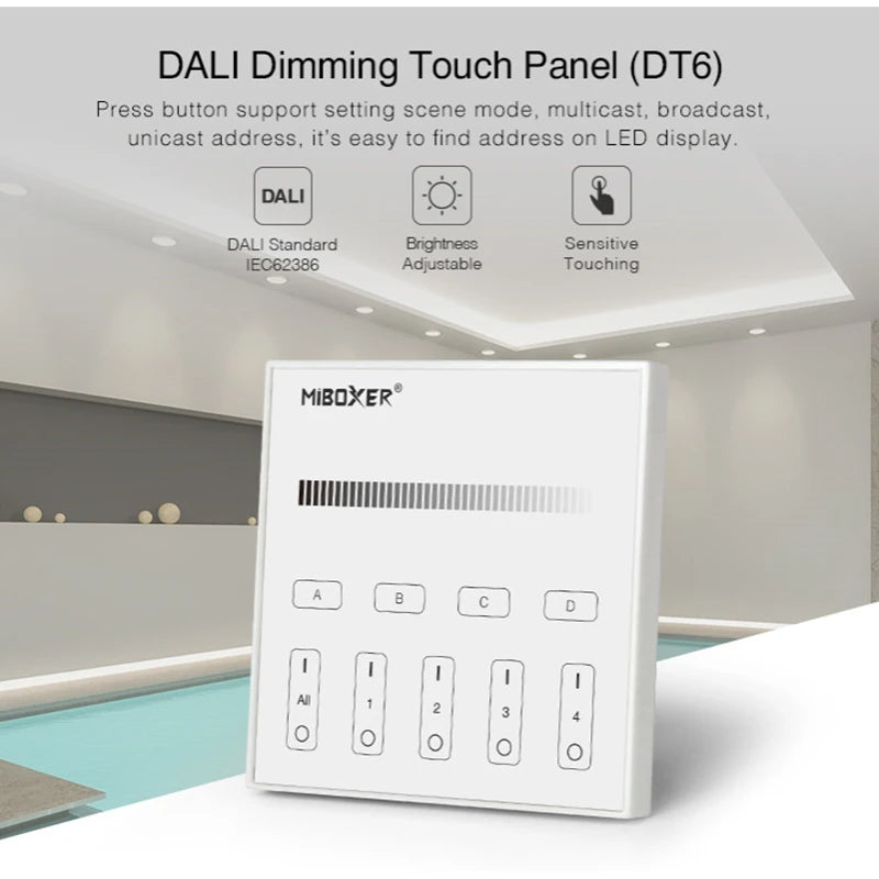DALI Lighting Controls - Panel and Power Options