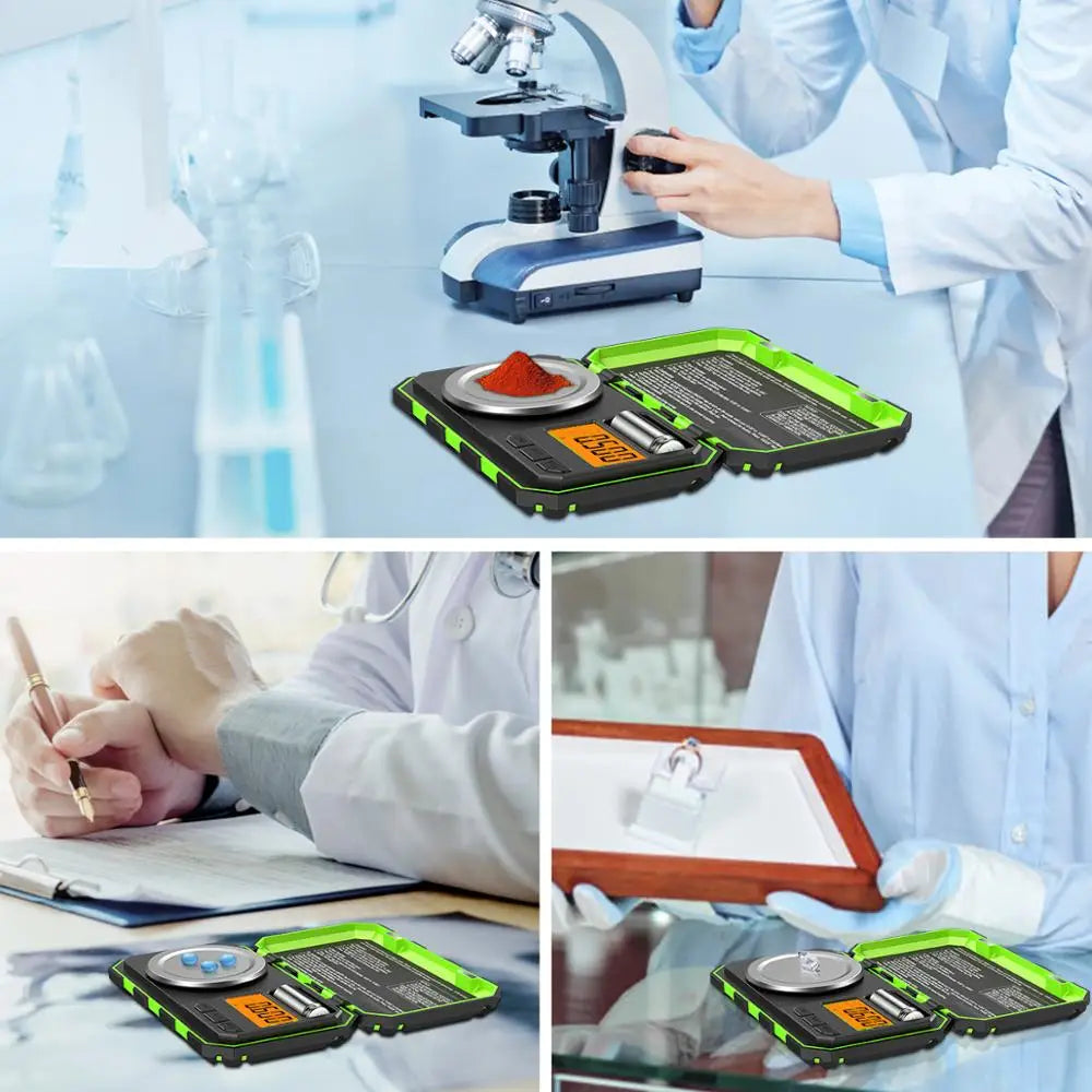 Bilancia Digitale Mini di Precisione 0,001g 50g per Gioielli e Cucina
