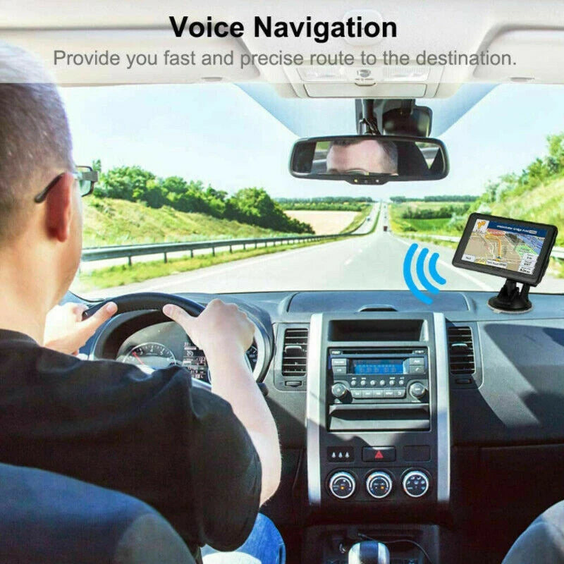 Navigație GPS pentru mașină/cutie 7.0" ecran tactil FM+8GB hartă în Europa, Australia, America, Inclusă gratuit