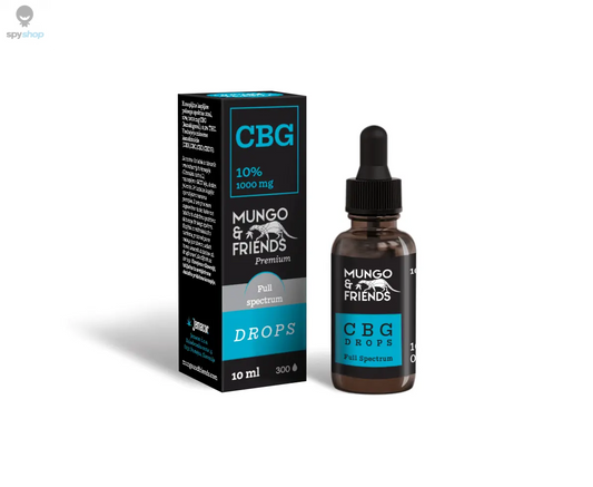 Hemp drops 10% CBG, 10ml (1000 mg CBG) Full spectrum Spy-shop.com