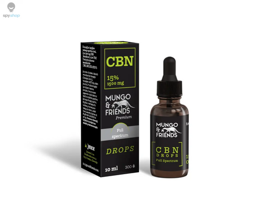 Hemp drops 15% CBN, 10ml (1500 mg CBN) Full spectrum Spy-shop.com