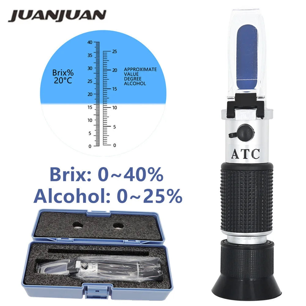 0-40% Brix Handheld Refractometer