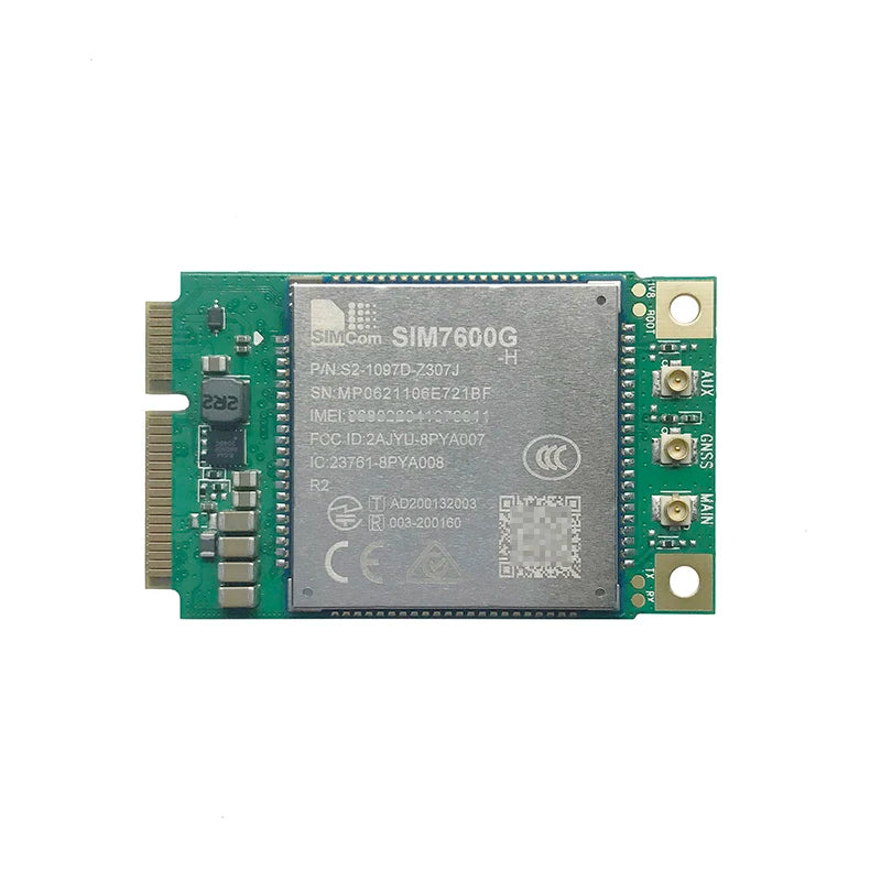 Modulo SIM7600G-H R2 Mini PCIe 4G LTE CAT4 Versione Globale