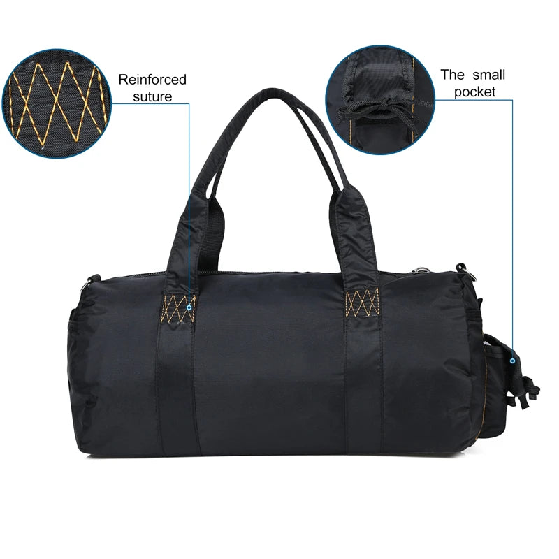 Tactical Duffle Bag Water-Resistant Nylon Travel Gear Bag