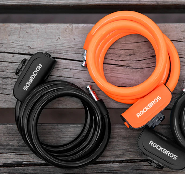 Steel Cable Bike Lock with Keyless Quick Lock