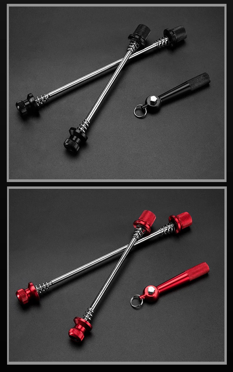 Bike Quick Release Skewers with Anti-Theft Lock