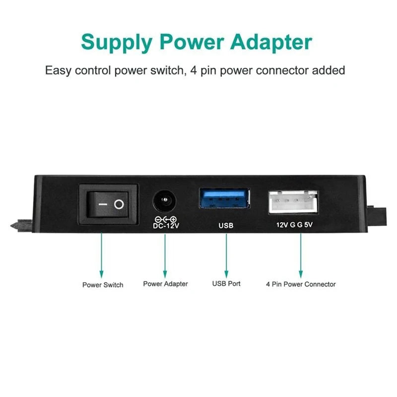 Adapter USB 3.0 do dysków SATA i IDE