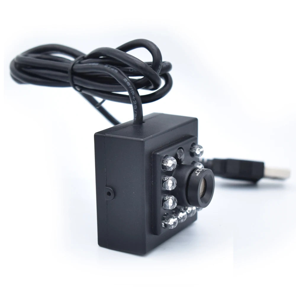 Câmara Webcam USB CMOS 2MP Infravermelho para Visão Noturna