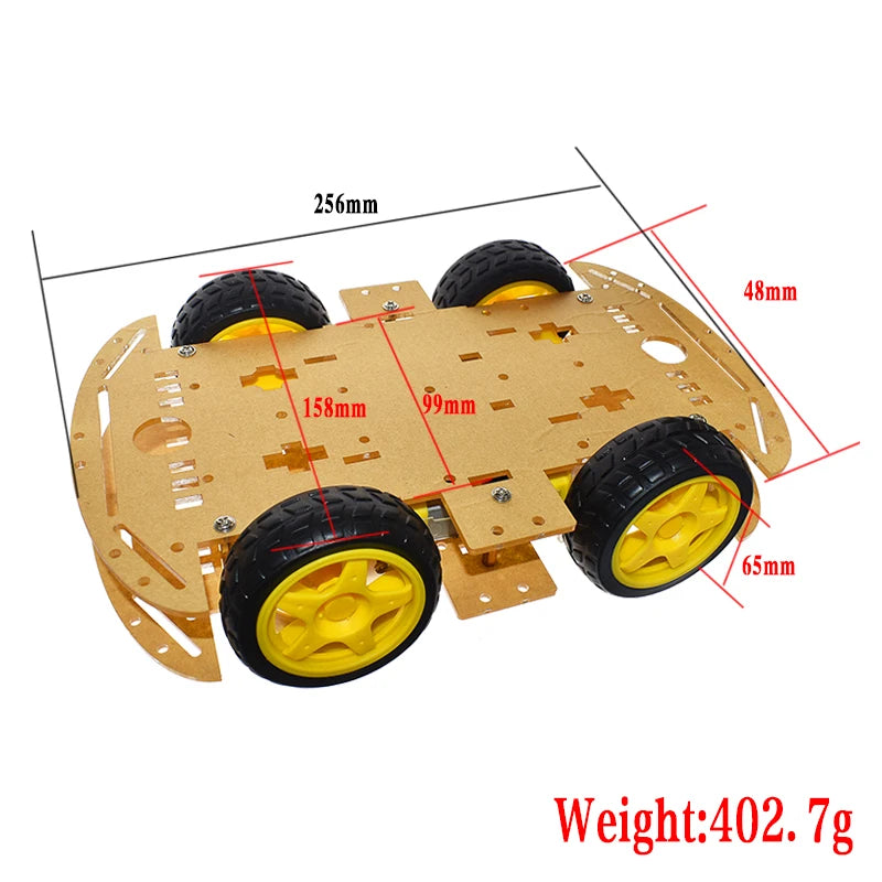 4WD Robot Car Chassis Kit