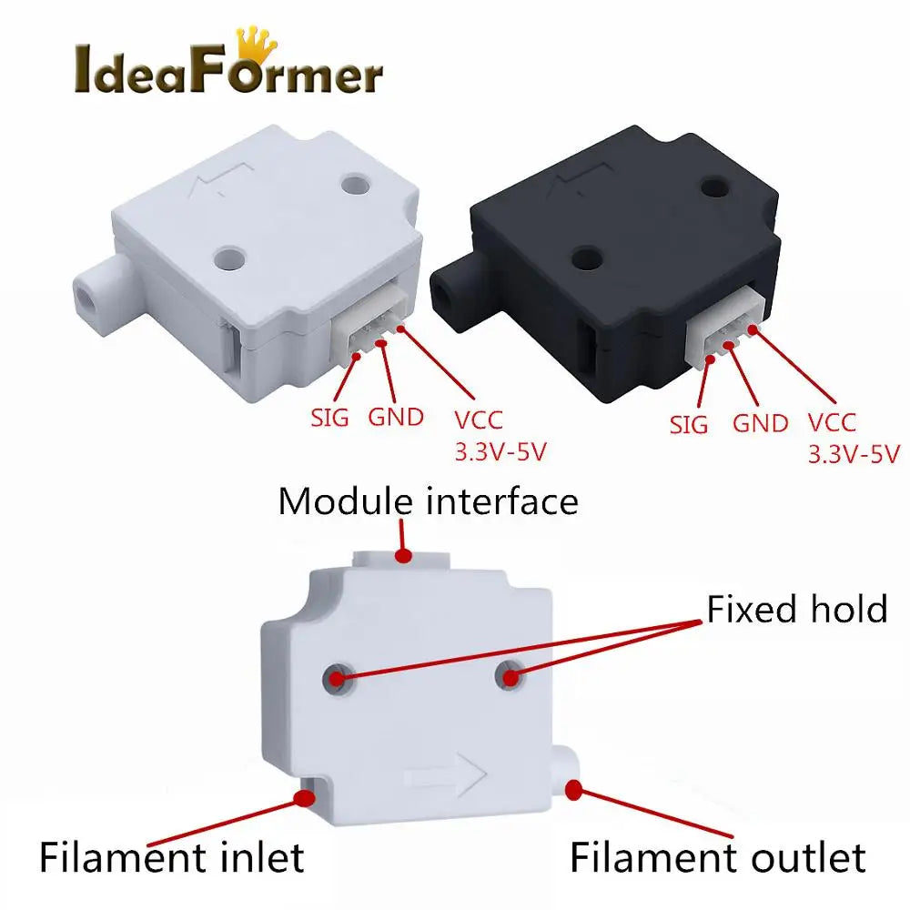 1.75 mm Filament Run-Out Sensor with 1 m Cable