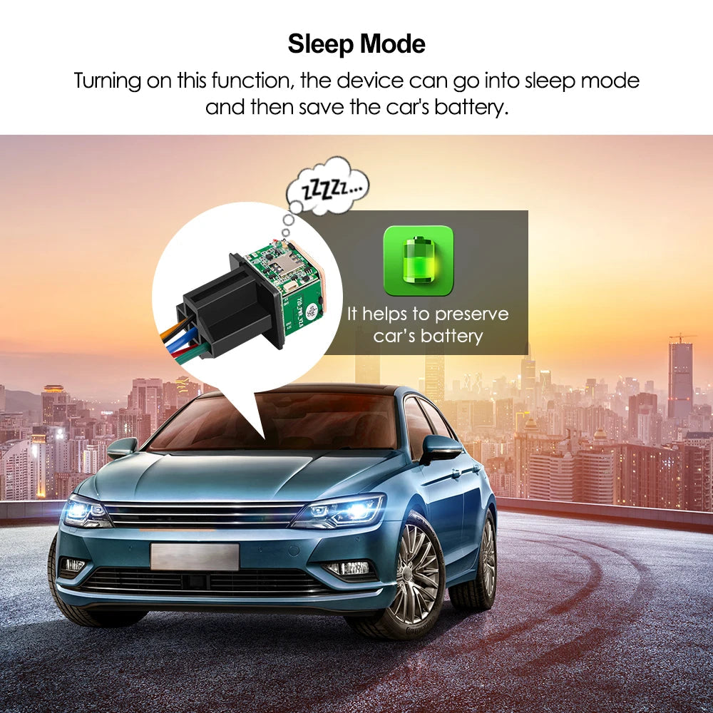 MiCODUS Relay GPS Tracker Car MV730 9-90V Cut Fuel ACC Detect 2G 4G Mini Motorcycle GPS Realtime Track Vibrate Alert FREE APP 