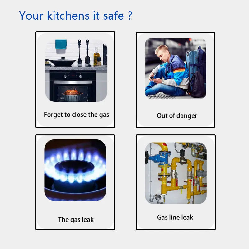 GS20 Wireless Combustible-Gas Alarm, 433 MHz