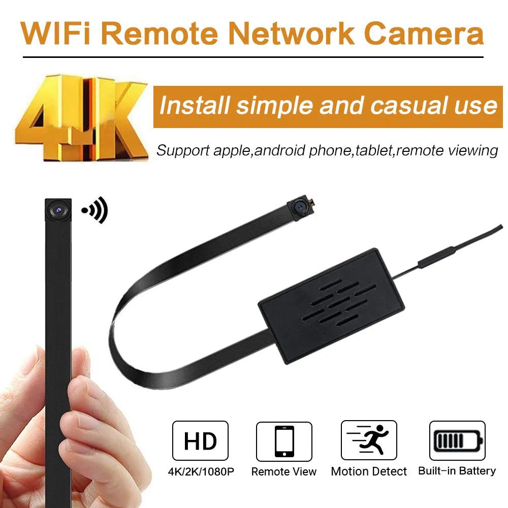 HD 1080P WiFi IP Mini Camera Video Recorder Real-time Home security Micro Camcorder DIY 4K Module Motion remote contro Hidden TF Spy-shop.com