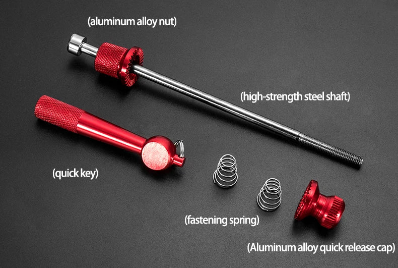 Bike Quick Release Skewers with Anti-Theft Lock