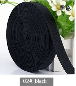 15/20/25mm Elastisches Band Hoch-elastisches Gummiband Elastische Schnur DIY Spitzenkanten Näherei Taille Gürtel Bekleidungszubehör