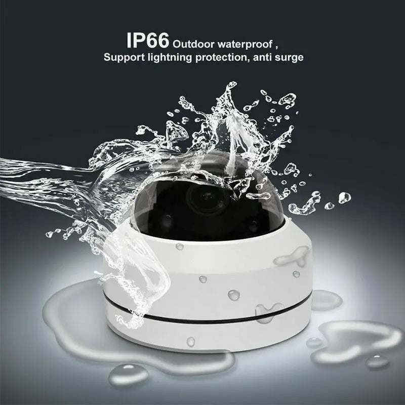 5.0MP Mini PTZ IP Camera Super HD 25660x1920 Pan/Tilt 5X Zoom IR Dome Camera Weatherproof PoE IP Cameras Hikvision Compatible 