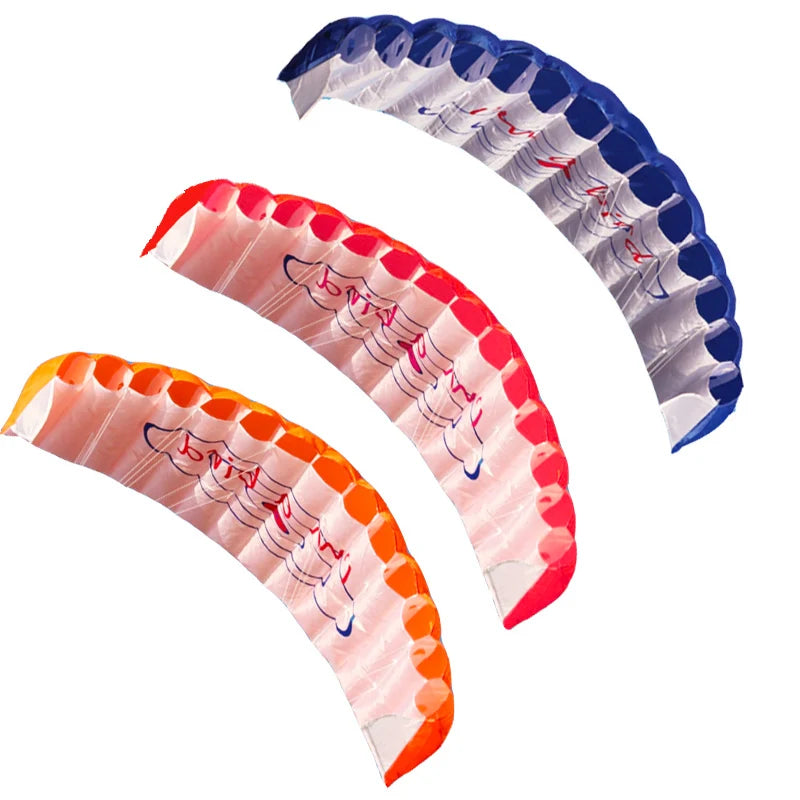 Dual-Line Parafoil Stunt Kite with Handles