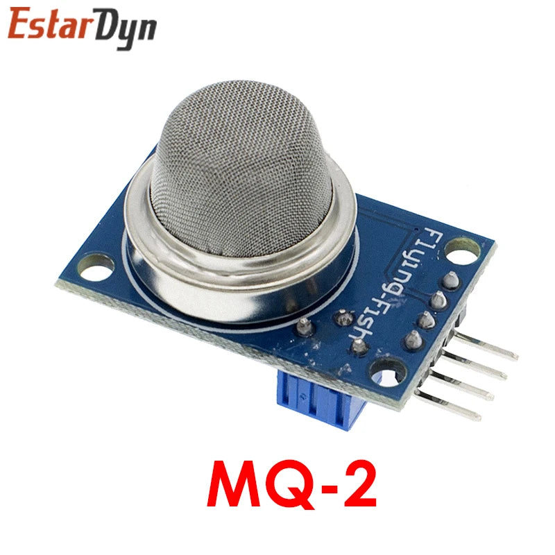 Modules de capteurs de gaz de la série MQ : MQ-2, MQ-3, MQ-7 ou MQ-135