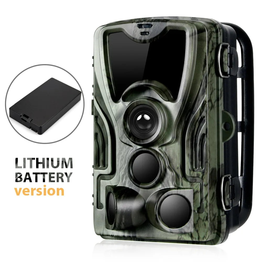 1080P Nachtvision Trail Jagd Kamera 20MP HC801A-LI mit 5000mAh Lithiumbatterie Wild-Foto-Falle