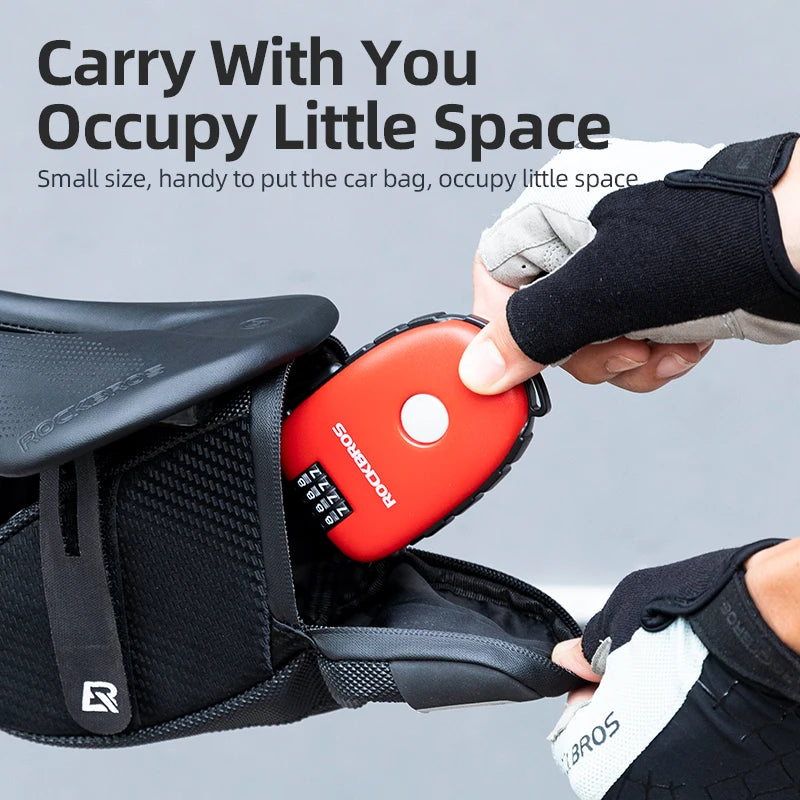 Steel Cable Password Lock for Bike and Helmet