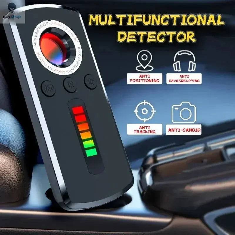 Hidden Camera Detector Anti Spy Gadget Anti-Spy RF Detector Car GPS Camera Finder for Privacy Protection  Wireless Signal Mini Spy-shop.com