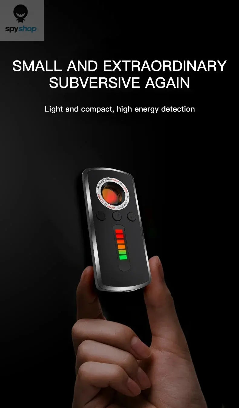 Hidden Camera Detector Anti Spy Gadget Anti-Spy RF Detector Car GPS Camera Finder for Privacy Protection  Wireless Signal Mini Spy-shop.com