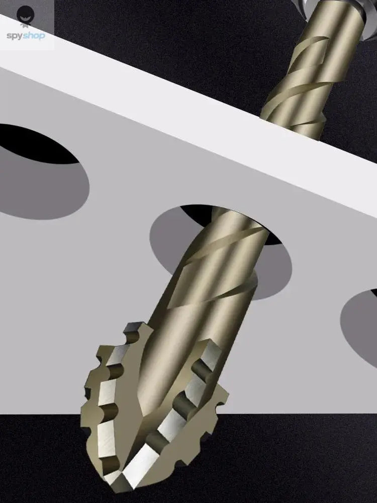 High-Four-edged serrated eccentric drill for dry drilling of ceramic tiles, glass, marble, concrete, stainless steel drill bits Spy-shop.com