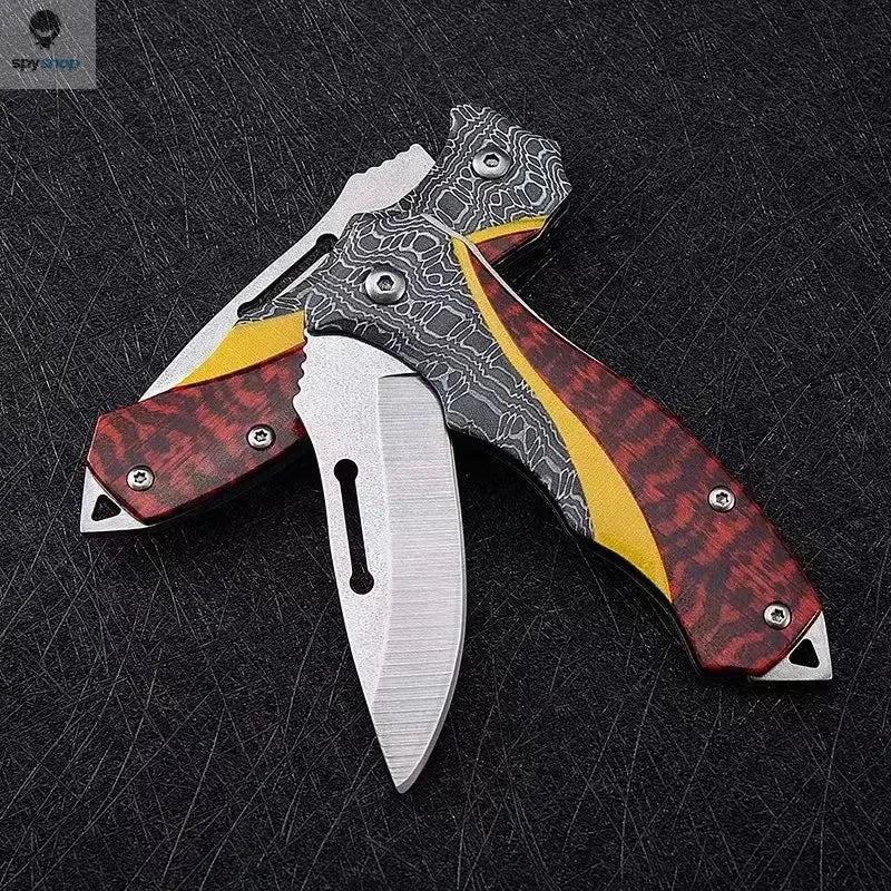 High Hardness Multifunctional Folding Pocket Knife for Household, Outdoor, Hunting, and Fishing 