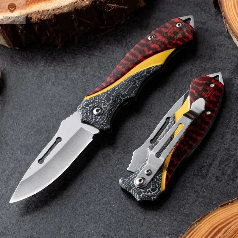 High Hardness Multifunctional Folding Pocket Knife for Household, Outdoor, Hunting, and Fishing 