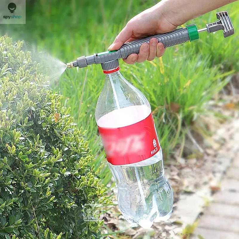 High Pressure Air Pump Manual Sprayer Adjustable Drink Bottle Spray Head Nozzle Garden Watering Tool Sprayer Agriculture Tools Spy-shop.com