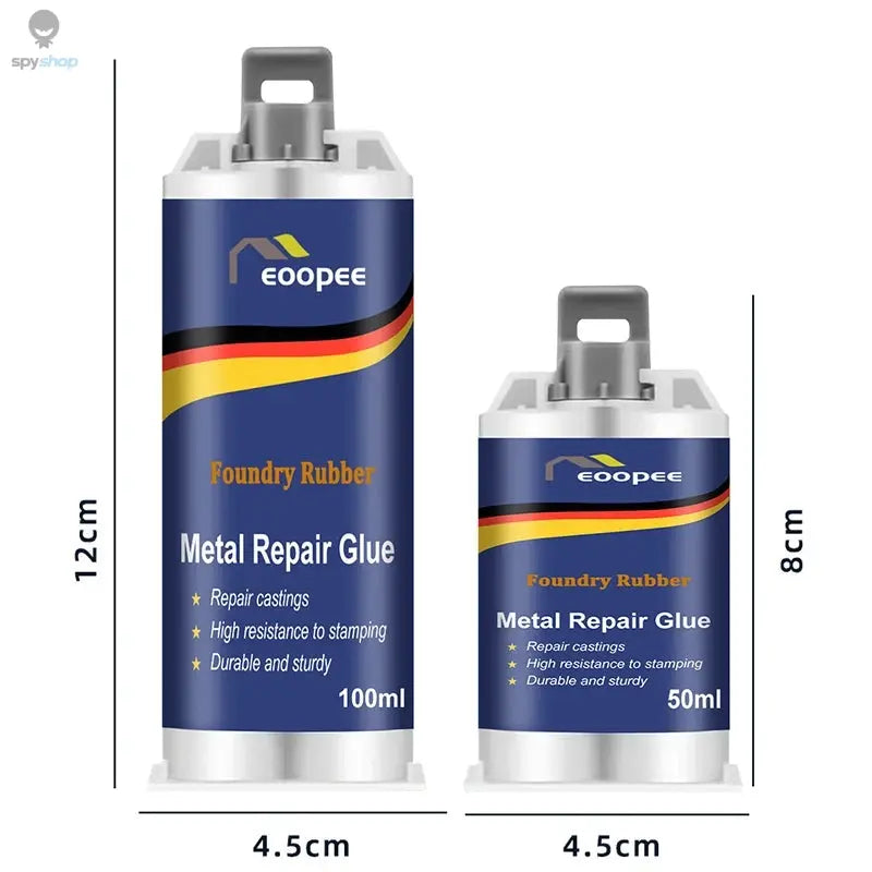 High-Strength Metal Repair Epoxy Adhesive Heat & Cold Resistant Welding Glue Leak Repair Tool Metal Repair Paste 15g/50ml/100ml 