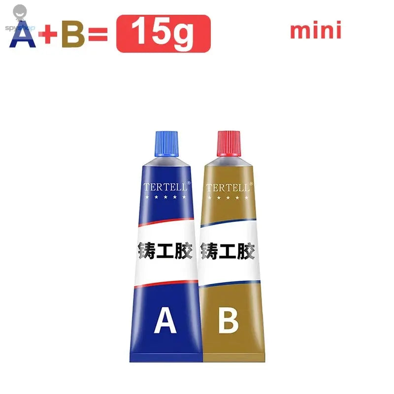 High-Strength Metal Repair Epoxy Adhesive Heat & Cold Resistant Welding Glue Leak Repair Tool Metal Repair Paste 15g/50ml/100ml 