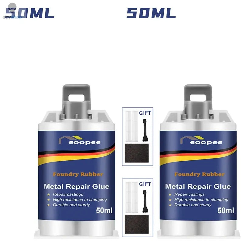 High-Strength Metal Repair Epoxy Adhesive Heat & Cold Resistant Welding Glue Leak Repair Tool Metal Repair Paste 15g/50ml/100ml 