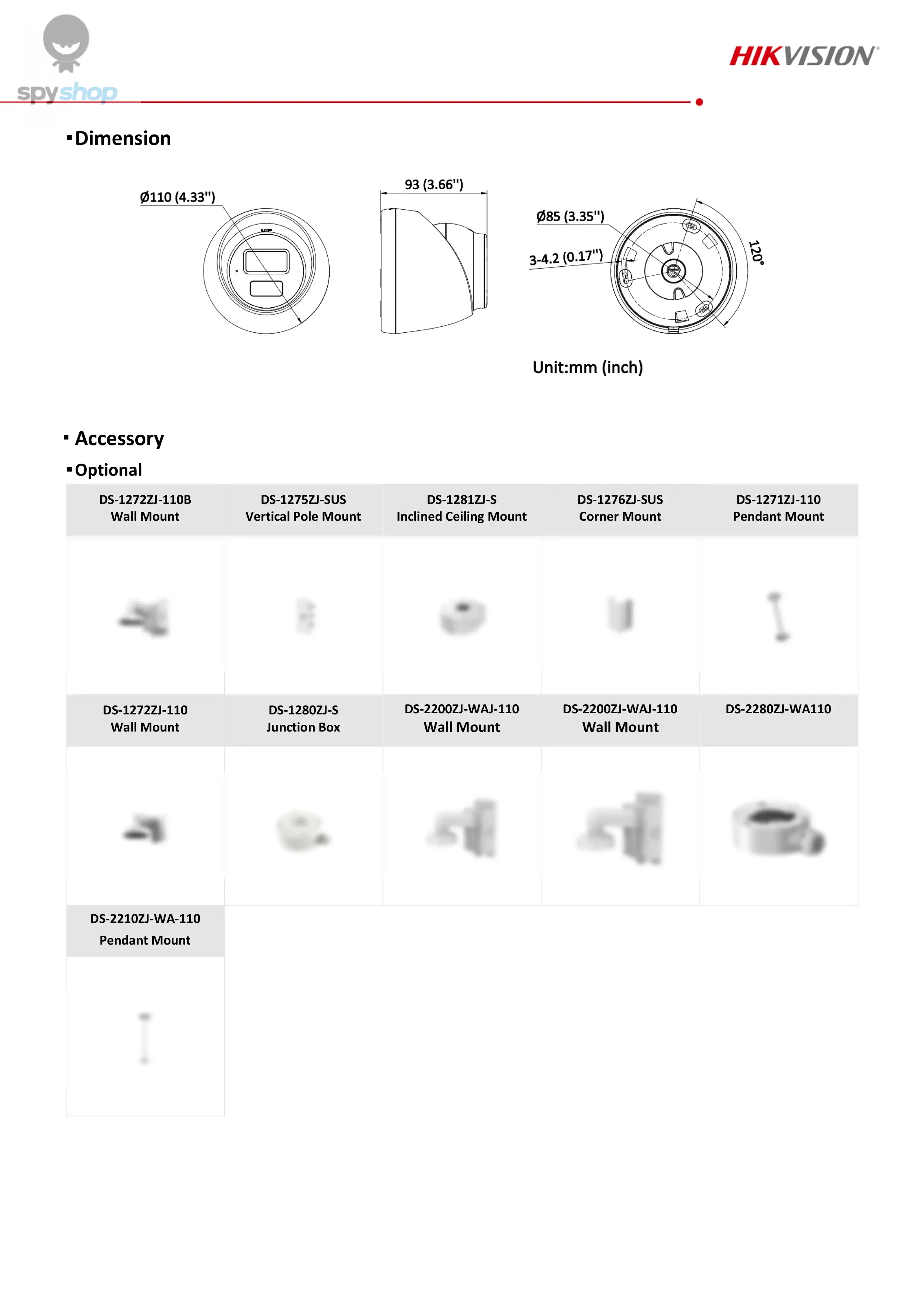 Hikvision 8MP IP Camera DS-2CD1383G2-LIU 4K Smart Hybrid Light With Dual-Light IR White Light Built-in Mic Turret Network Camera Spy-shop.com