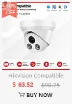 Hikvision Compatible 8MP  5X Zoom PTZ Camera POE Smart Dual Light ColorVu Built-in Mic Speaker CCTV Video Surveillance Camera Spy-shop.com